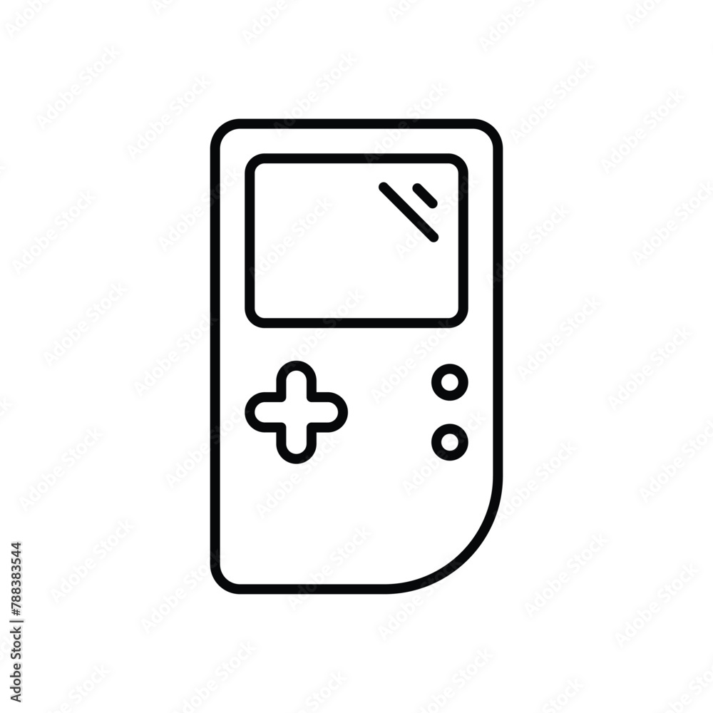 Game Boy vector icon Game Boy vector icon
