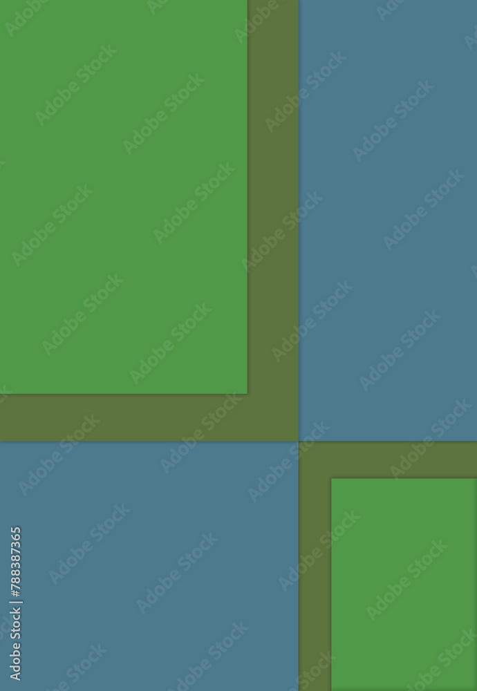 Fototapeta premium Geometric colourful modern abstract art background illustration with basic shapes