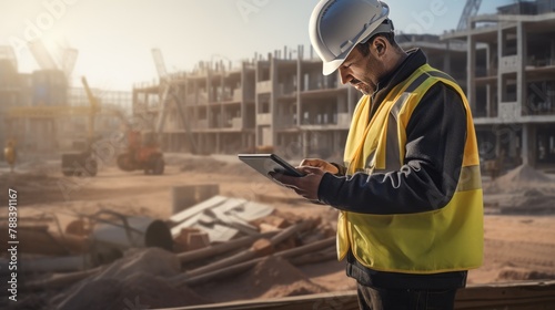 Digital Tools in Construction: Engineer at Work
