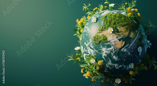 Earth Day Concept - banner design