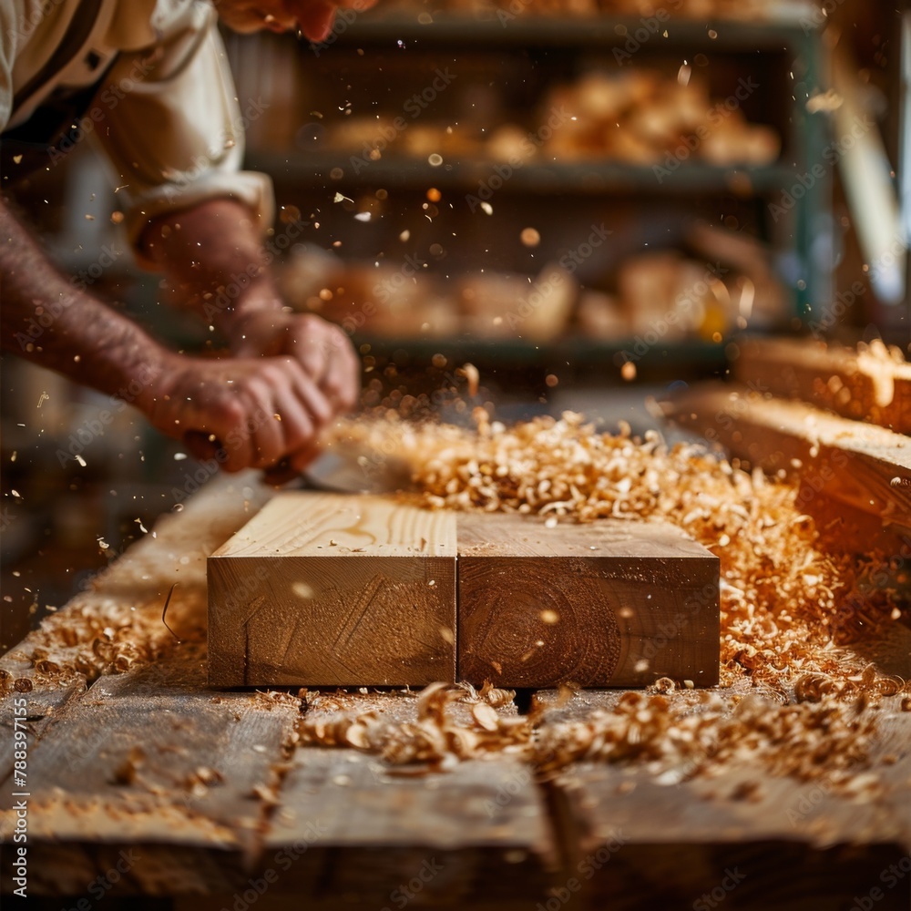 Sustainable Wood Workshop with Craftsmen Creating Furniture
Sustainable Wood Workshop with Craftsmen Creating Furniture