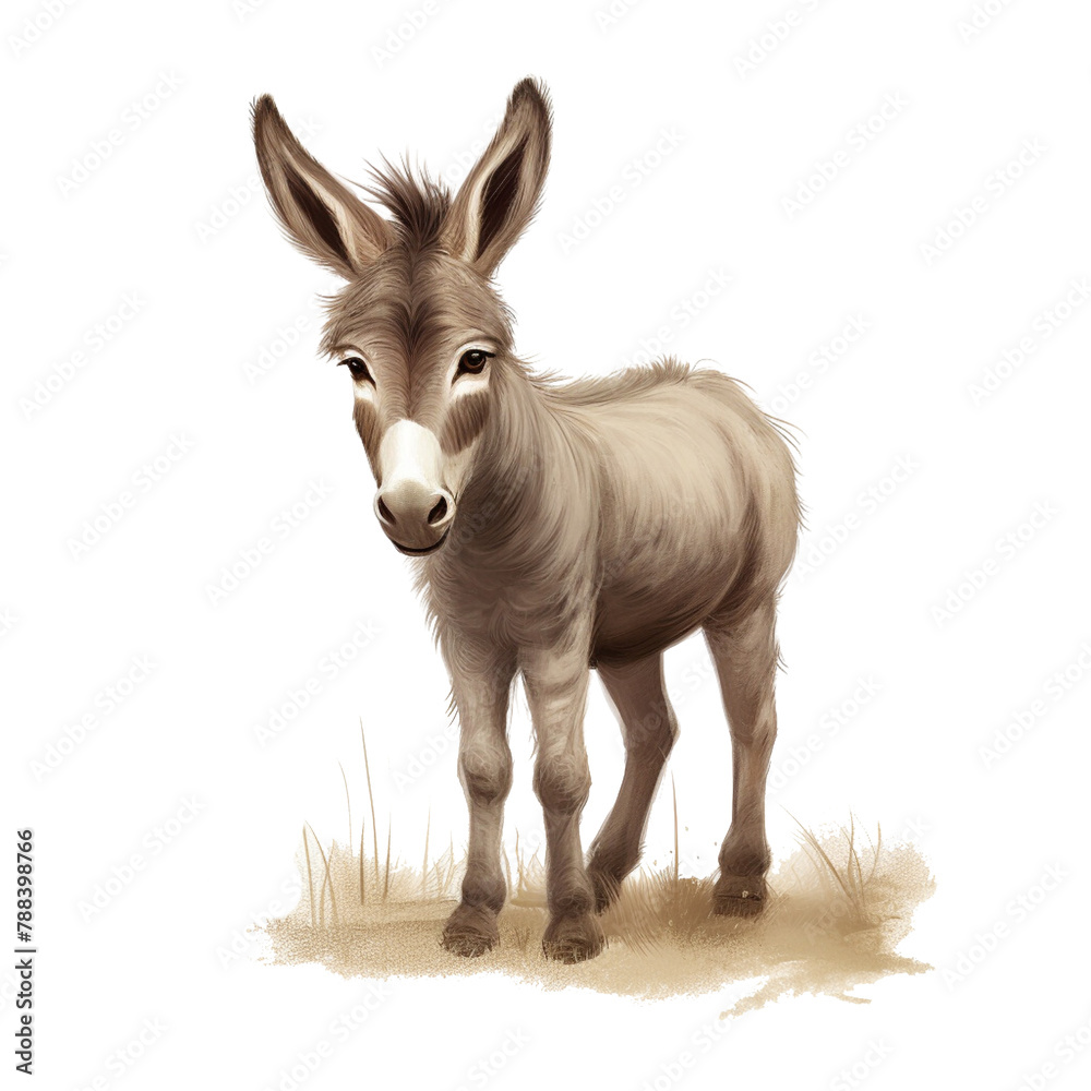 donkey painting 