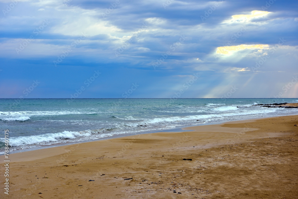 Marina Di Salve Beach Puglia Italy Marina Di Salve Beach Puglia Italy