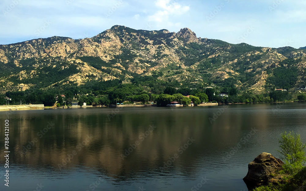 Tranquil Mountain Lake