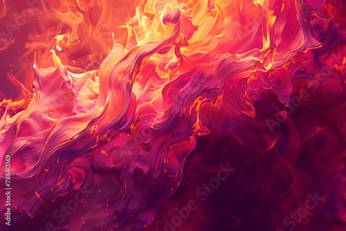 A captivating image of a fiery inferno icon, with intense flames dancing vigorously on a solid backdrop. photo