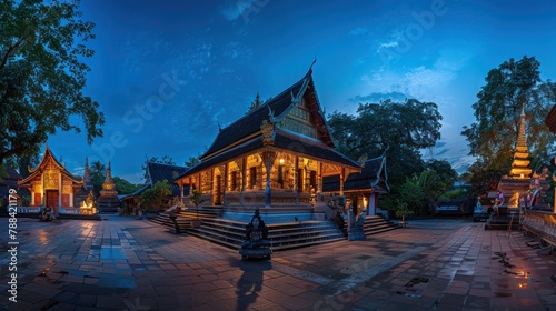 Ban Den Temple, Mae Taeng District, Chiang Mai Province photo