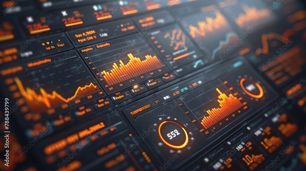 A compelling perspective on stock market growth, business investing, and data concepts
