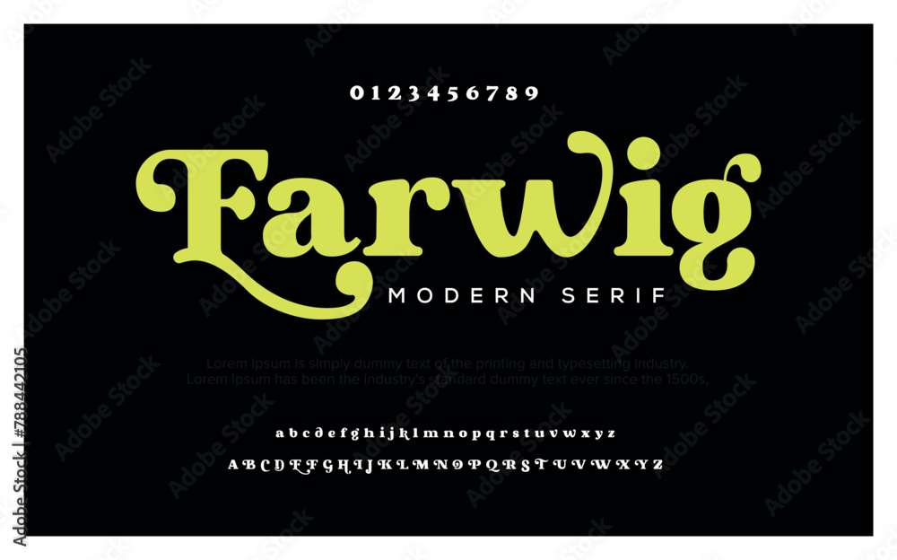 Earwig abstract digital technology logo font alphabet. Minimal modern urban fonts for logo, brand etc. Typography typeface uppercase lowercase and number. vector illustration Earwig abstract digital technology logo font alphabet. Minimal modern urban fonts for logo, brand etc. Typography typeface uppercase lowercase and number. vector illustration