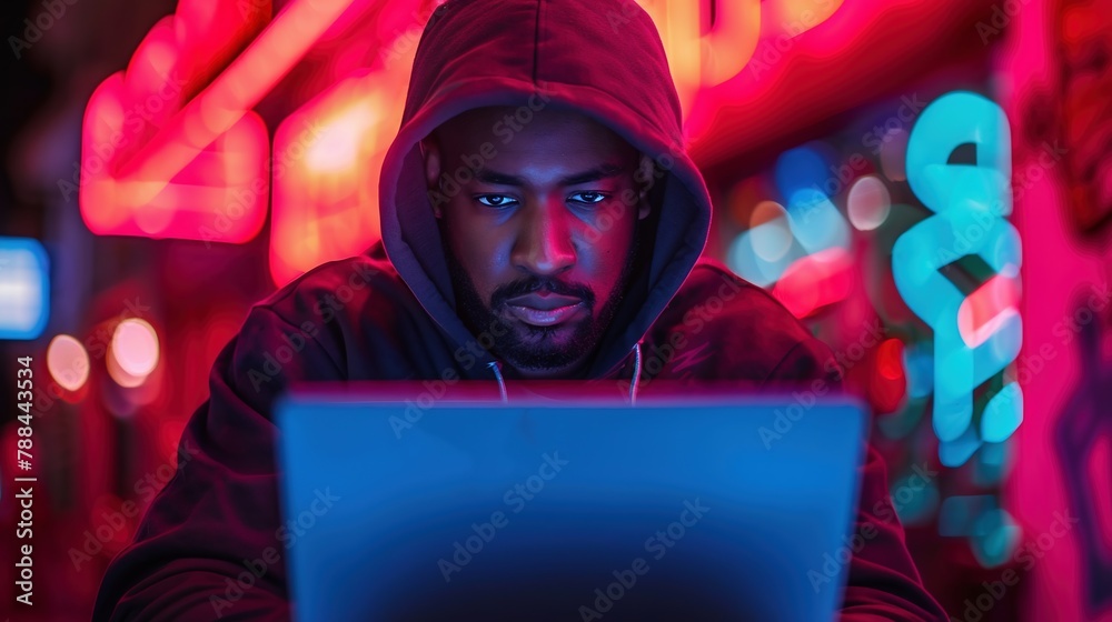 Hacker on dark web, cyberwar concept. Hacker on dark web, cyberwar concept.