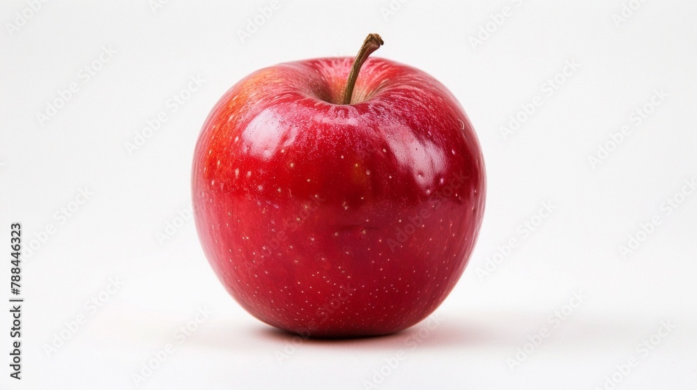 A ripe apple, isolated on white background A ripe apple, isolated on white background