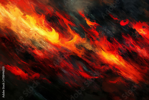 Abstract fire background 