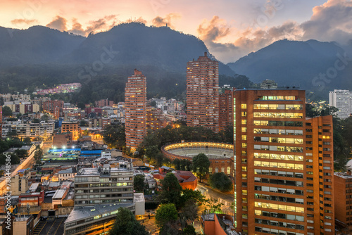 Bogota city center, Santa Fe, Colombia