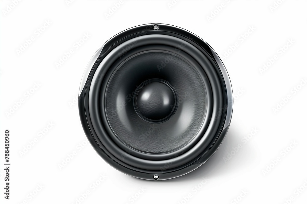 a close up of a speaker on a white background a close up of a speaker on a white background
