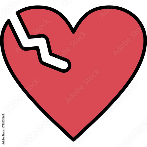 Broken Heart Icon