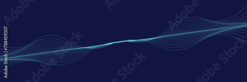 Beautiful abstraction of liquid paints in slow blending flow mixing together gently. vector ilustration