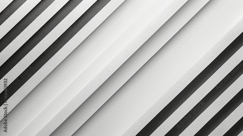 Obraz premium Abstract Black and White Striped Background