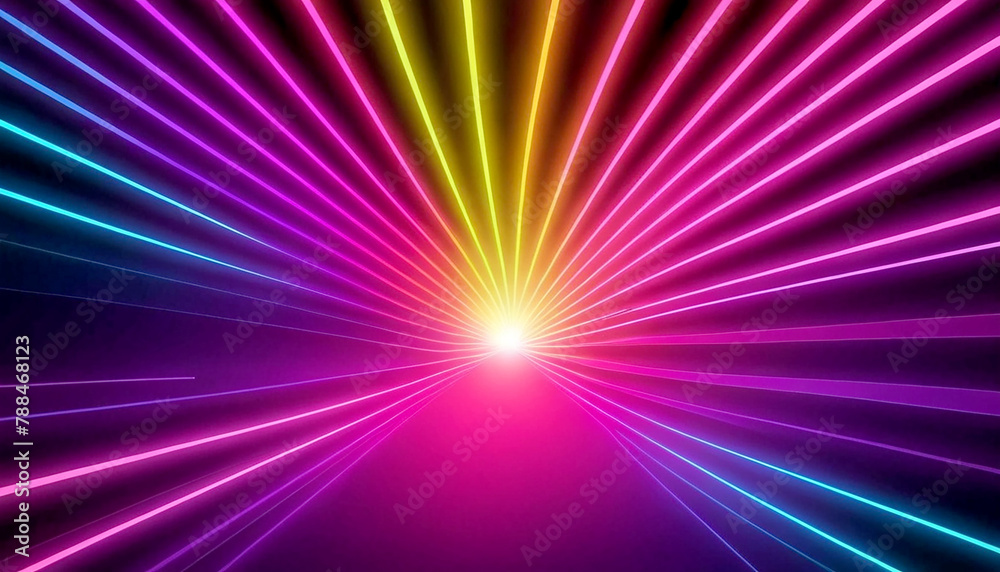 Modern trendy gradient ray neon background for project design, Modern trendy gradient ray neon background for project design,