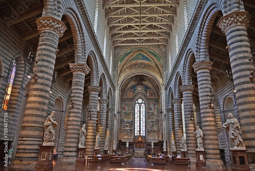 Orvieto, interno del Duomo di Orvieto, Terni - Umbria	
