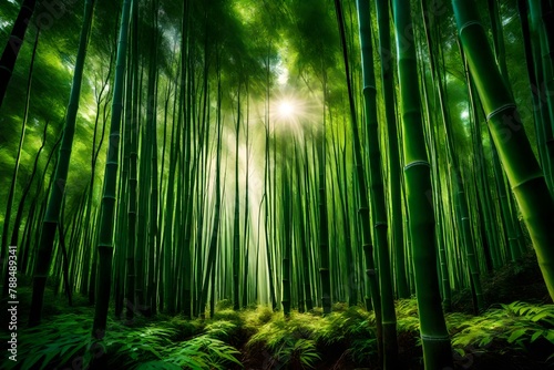 bamboo forest background