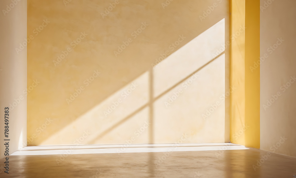 empty room with windows, light yellow empty room with window and sun rays coming through window empty room with windows, light yellow empty room with window and sun rays coming through window