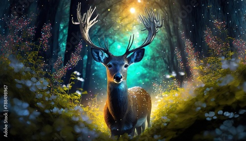 deer in the forest © Frantisek