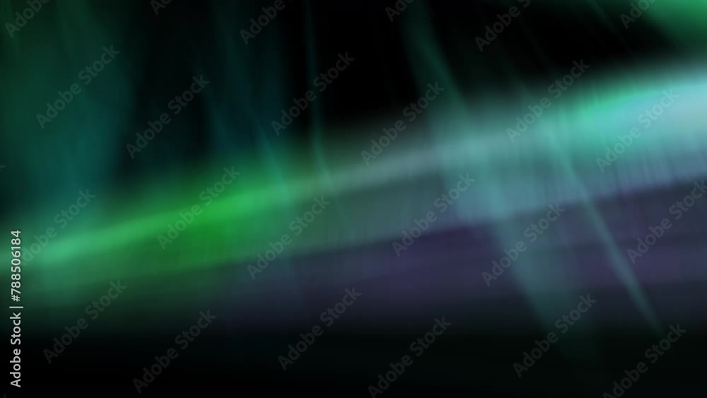Aurora Extravaganza Green and Purple Loop
