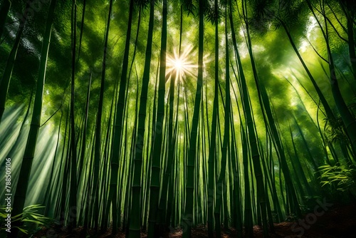 bamboo forest background