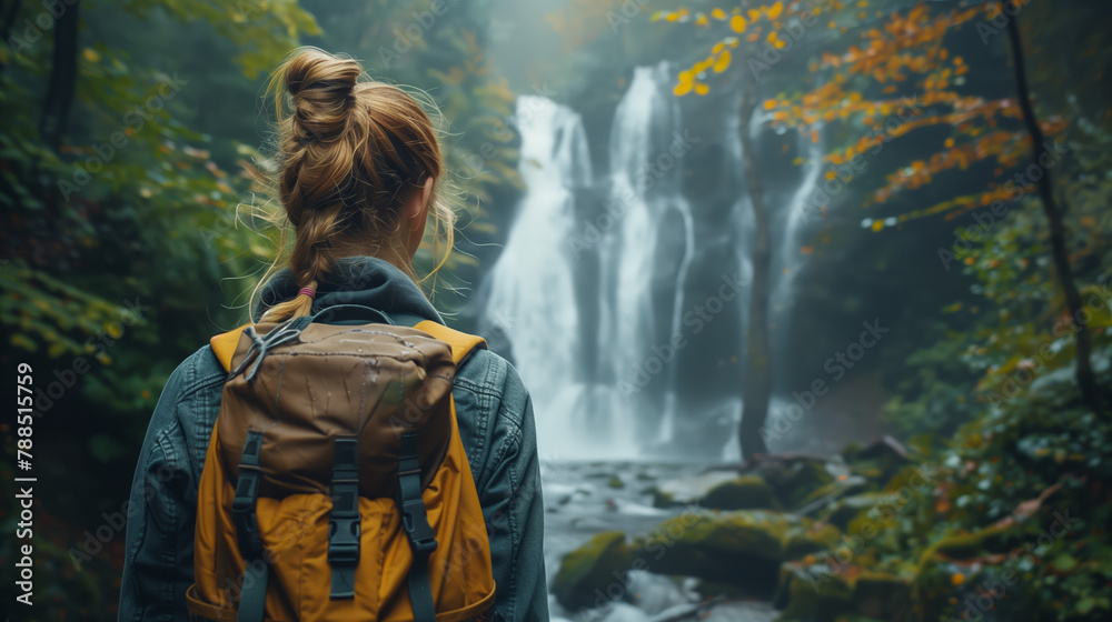 Hiking in nature or enjoying outdoor activities, someone highlights the physical and mental health benefits of spending time outdoors, encouraging viewers to connect with nature for wellbeing.
