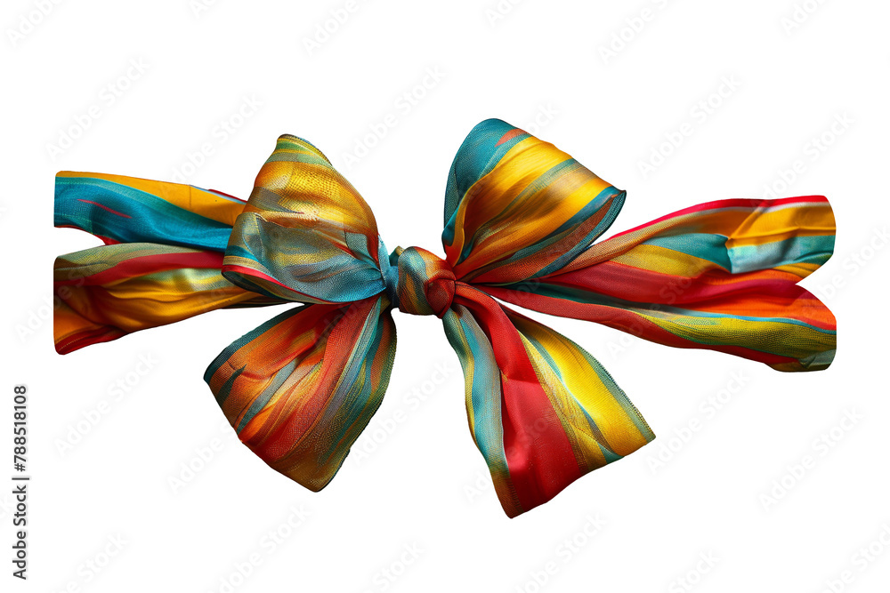Elegant Floral Bow Tie on Background Elegant Floral Bow Tie on Background