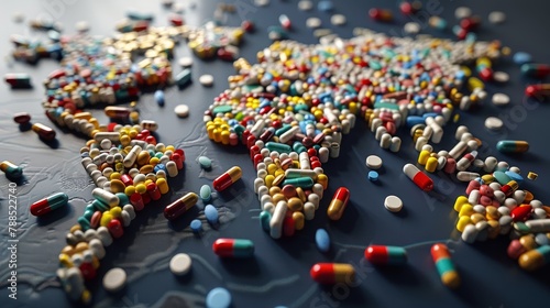 pill capsule of healing and health is a convenient daily dose of vitality, packed with nutrients to fortify your body and mind.