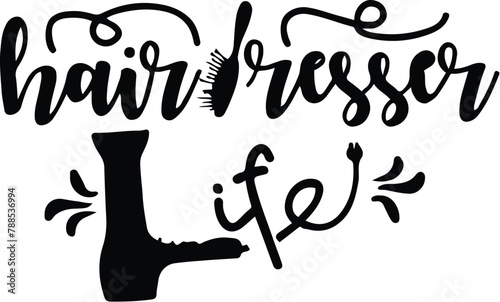 Hair Tresses Life SVG