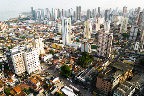 Aerial View of Belem City in North of Brazil