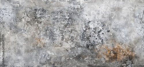 Grunge Concrete Texture, Abstract Background in Grey and Brown Tones © M.Gierczyk