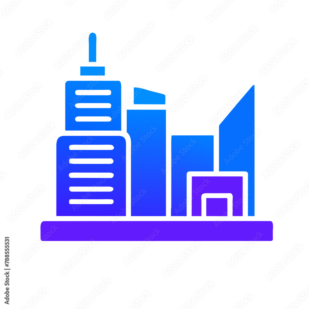 City icon vector graphics element silhouette sign symbol illustration isolated on a Transparent Background City icon vector graphics element silhouette sign symbol illustration isolated on a Transparent Background