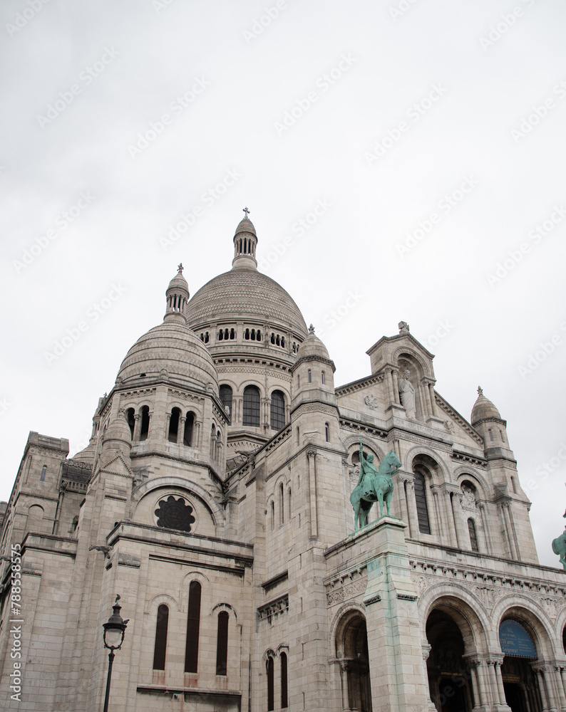 montmartre  Basilique du Sacré-Cœur  Basilica of the Sacred Heart  in Paris  France