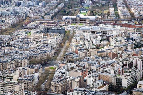 earial view over Paris, France © Melinda Nagy