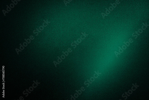 Black dark deep emerald malachite jade green white abstract background. Gradient. Noise grain granular dust particle rough grunge. Glow light. Space. Design. Template. © Наталья Босяк