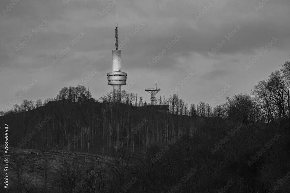 Obraz premium Fernsehturm in Bad Sachsa