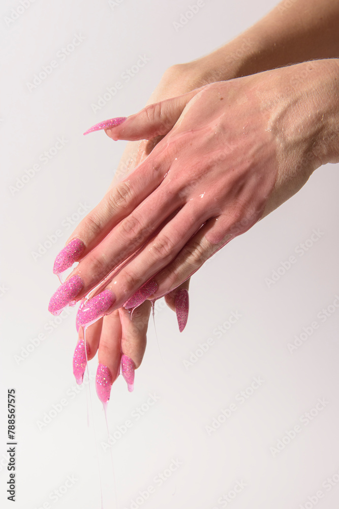 Nails and slime