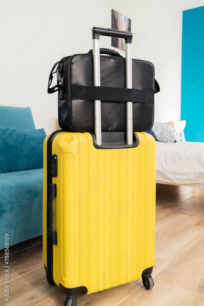Travel Document Organizer with Charging Port in Bag Travel Document Organizer with Charging Port in Bag