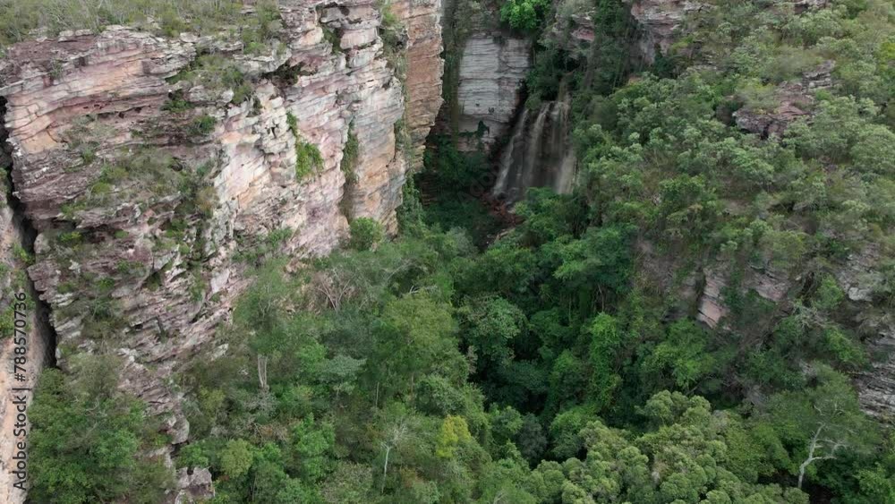 Chapada Diamantina rocky canyon landscape Chapada Diamantina rocky canyon landscape