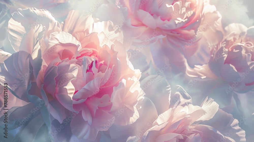 Close up of pink flowers, perfect for nature backgrounds Close up of pink flowers, perfect for nature backgrounds