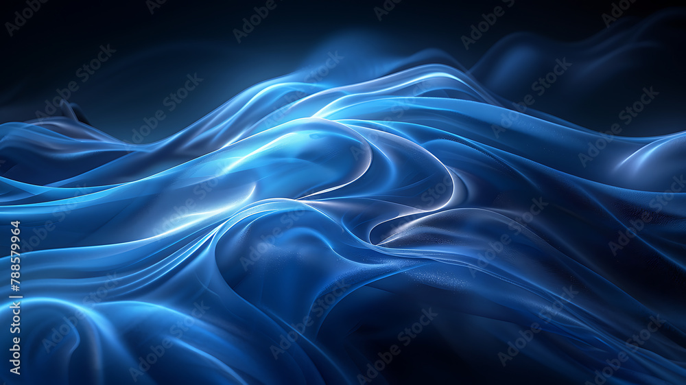 Fototapeta premium abstract image of minimalist digital fluids