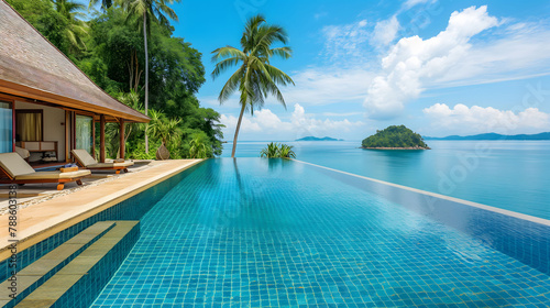Luxurious Beachfront Villa with Infinity Pool © MEIKI