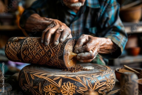 Skilled artisan, traditional craft at risk, preserving heritage, cultural employment
