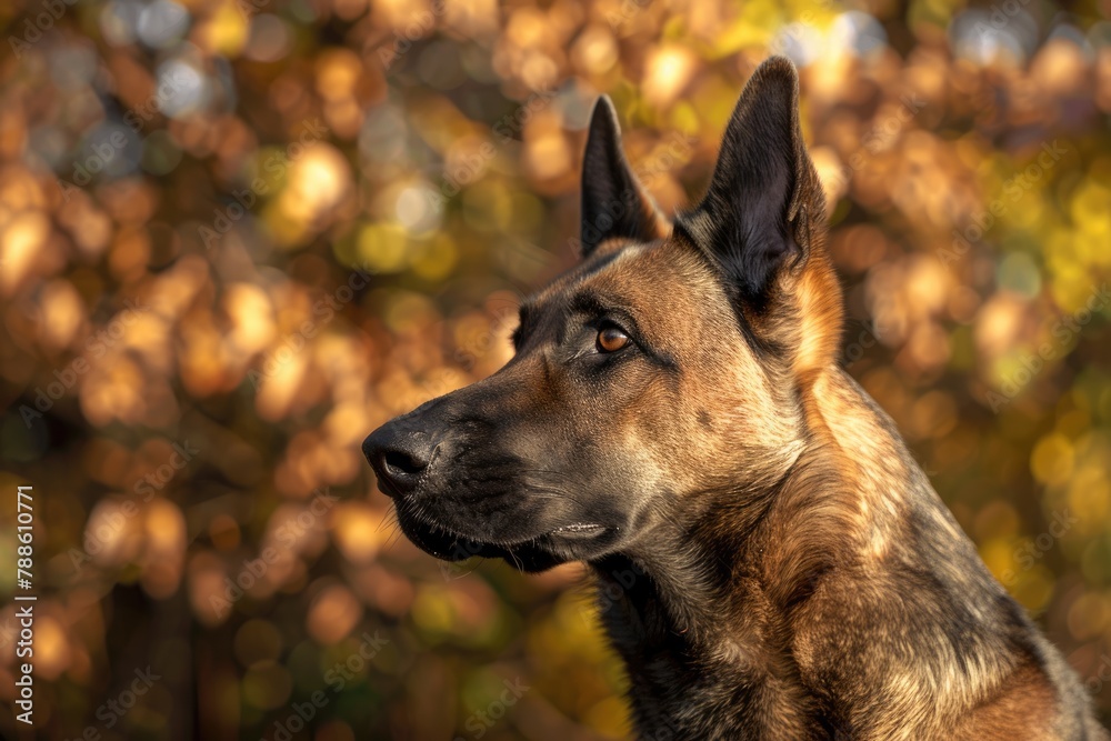 Portrait of a Majestic Malinois Belgian Shepherd Dog - The Ideal Canine Companion for Pet Lovers Portrait of a Majestic Malinois Belgian Shepherd Dog - The Ideal Canine Companion for Pet Lovers