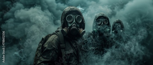 The cruelty of chemical weapons in war photo