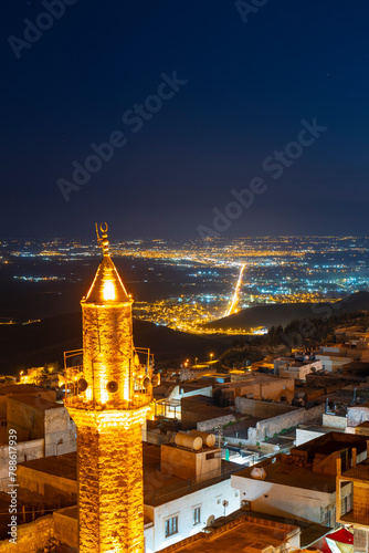 mardin touristic old city general views cross streets day and night photos