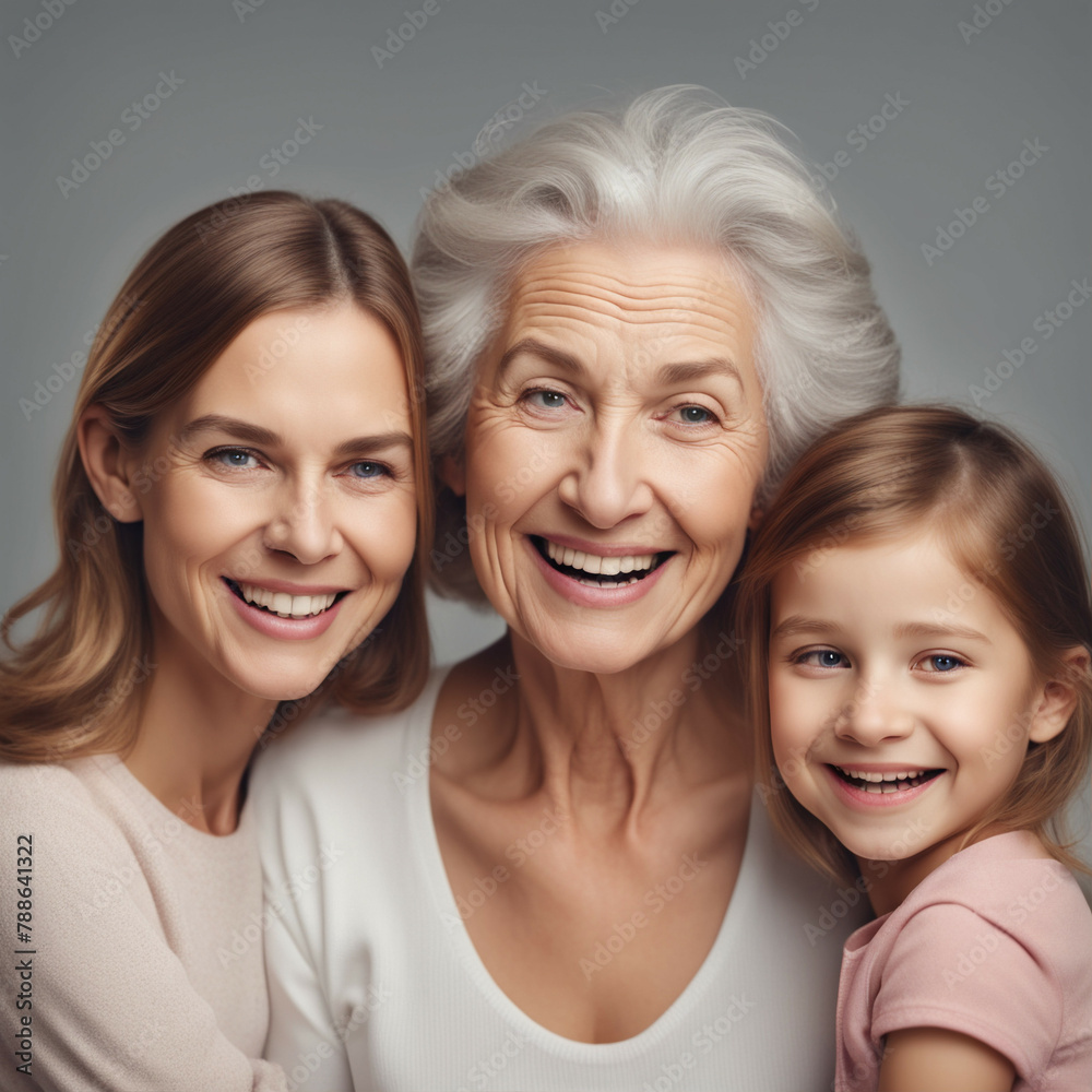 Babcia, mama, córka, wnuczka Babcia, mama, córka, wnuczka