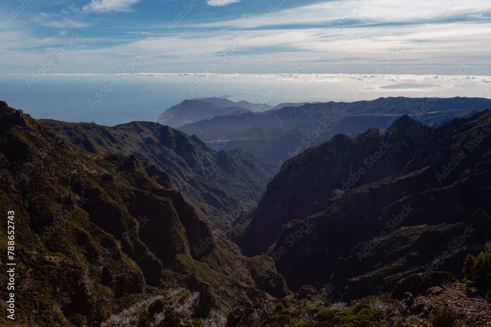 Explore the breathtaking landscapes of Madeira Island, Pico do Arieiro